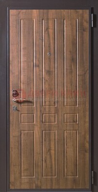 Прочная металлическая дверь с МДФ ДМ-68 в Голицино