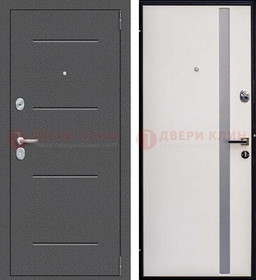 Железная дверь с порошковым напылением Медный антик и МДФ ДП-212 в Голицино