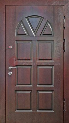Уличная стальная дверь с виноритом ДВТ-166 в Голицино